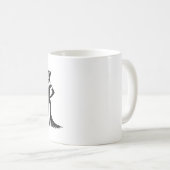 Personalized Glam Style Quote Design  Kaffeetasse (VorderseiteRechts)