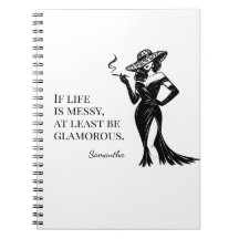 Personalized Glam Style Quote Design 