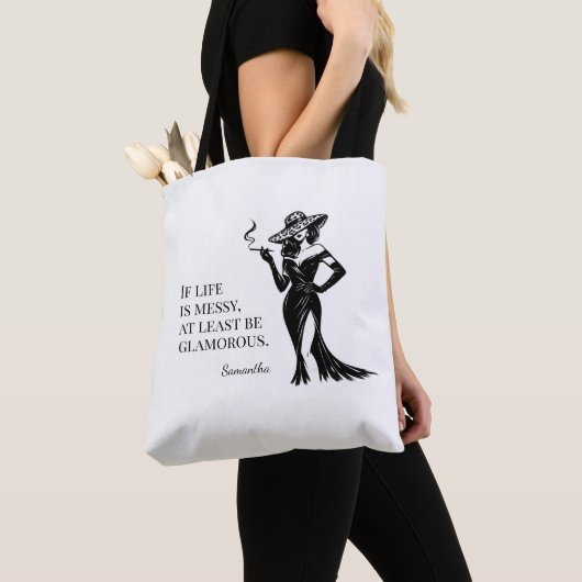 Personalized Glam Style Quote Design Tasche (Von Nahem)