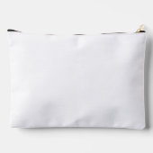 Personalized Glam Style Quote Design  Zubehörtasche (Rückseite)