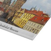 Personalized Glass Cutting Board - Custom Kitchen Schneidebrett (Ecke)