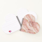 Personalized Glitter Positive Quotes Journal Notizblock (Innenseite)