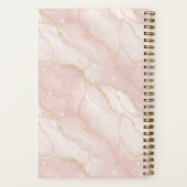 Personalized Glitter Positive Quotes Journal Notizblock (Rückseite)