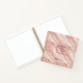 Personalized Glitter Positive Quotes Journal Notizblock (Innenseite)