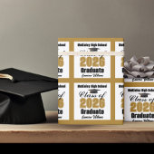 Personalized Gold Class of 2026 Graduation Geschenkpapier