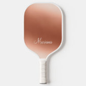 Personalized Golden Chic Pickleball Paddle (Vorderseite)