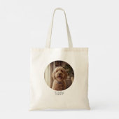 Personalized Golden Doodle Happy Gotcha Day Tragetasche (Rückseite)