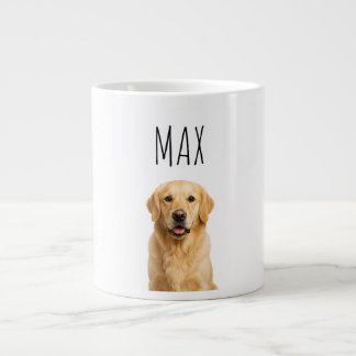 Personalized Golden Retriever Coffee Mug — "Max" N Jumbo-Tasse