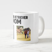 Personalized Golden Retriever Mom Mug - Custom Jumbo-Tasse (Vorderseite Rechts)