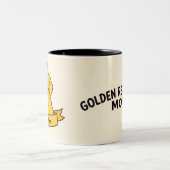 Personalized Golden Retriever Mom Mug Custom Name Zweifarbige Tasse (Mittel)