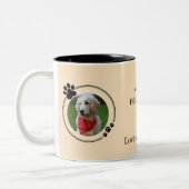 Personalized Golden Retriever Mom Mug Custom Zweifarbige Tasse (Links)