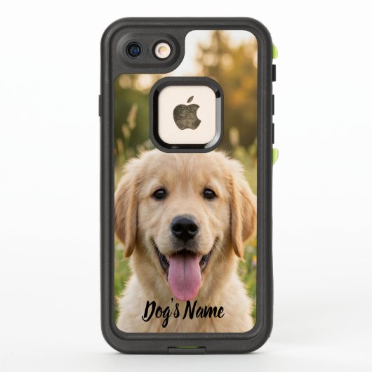 Personalized Golden Retriever Photo and Name (Rückseite)