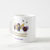 Personalized golden winged cat  kaffeetasse (Vorderseite Links)