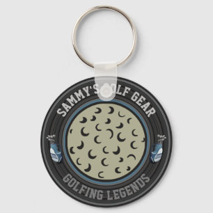 Personalized Golf Ball Keychain Schlüsselanhänger