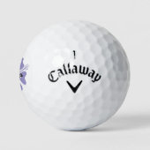 Personalized golf balls with Hawaiian flower logo Golfball (Logo)