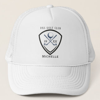 Personalized Golf Club Name Classic Trucker Hat Truckerkappe