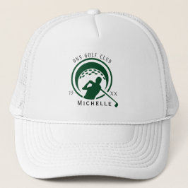 Personalized Golf Club Name Classic Trucker Hat Truckerkappe