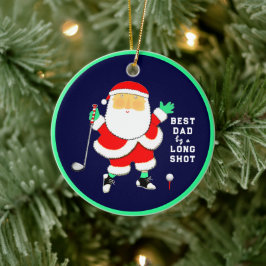 Personalized Golf Collectible Keramik Ornament