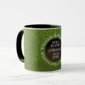 Personalized Golf Hole in One Award Tasse (Vorderseite Links)