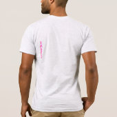 Personalized Golf Name Retro Gas Station Label T-Shirt (Rückseite)