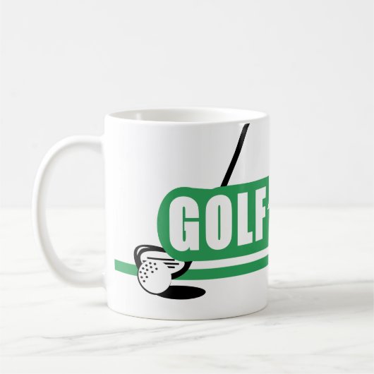 Personalized Golfer Mugs Kaffeetasse (Links)
