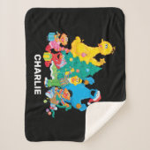 Personalized Gonger Sherpa Blanket Sherpadecke (Vorderseite)