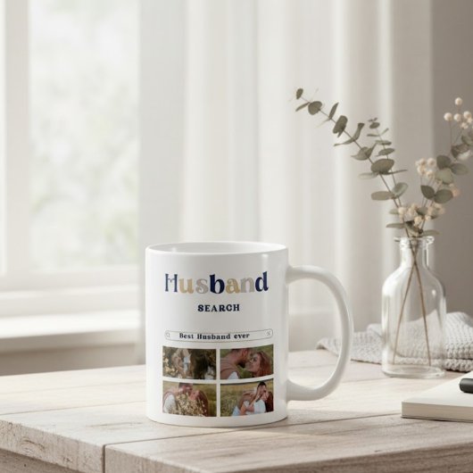 Personalized Google Search Best Husband Ever photo Kaffeetasse