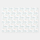 Personalized Goose Christmas Wrapping Paper Sheets Geschenkpapier Set (Vorderseite 3)