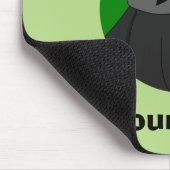 Personalized Gorilla Cartoon Mouse Pad Mousepad (Ecke)