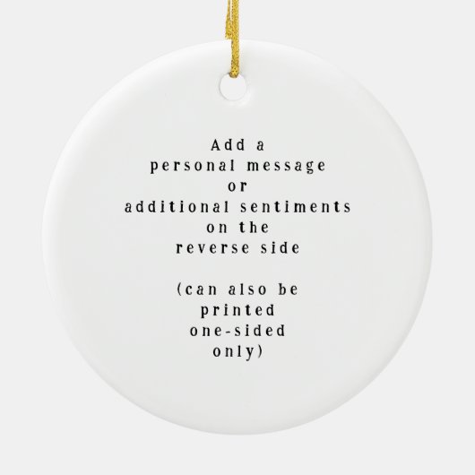 Personalized Graduate Custom Name School Class Of Keramik Ornament (Hinten)