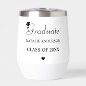 Personalized Graduate Tumbler Class of 2026 Gift (Vorderseite)