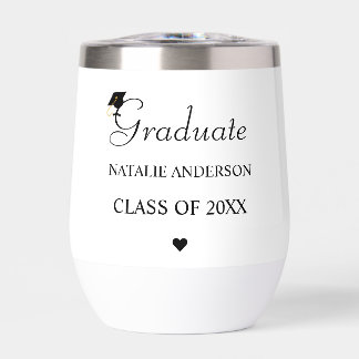 Personalized Graduate Tumbler Class of 2026 Gift