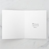 Personalized Graduation 2026 Karte (Innenseite)