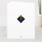 Personalized Graduation 2026 Karte (Rückseite)