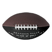 Personalized Graduation Athlete Keepsake Football (Vorderseite)