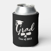 Personalized Graduation Beer Cooler, Custom Year Dosenkühler (Kanne Vorderseite)