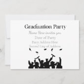 Personalized Graduation Custom Name and Class Year Einladung (Vorderseite)