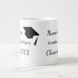 Personalized Graduation Custom Name Graduate Gift  Jumbo-Tasse