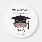 Personalized graduation favors with magnet (Vorne)