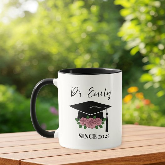 Personalized graduation favors with magnet tasse