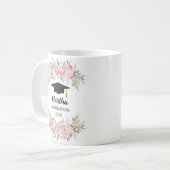 Personalized graduation gift for her, graduate mug kaffeetasse (Vorderseite Links)