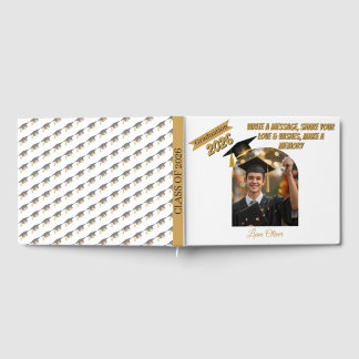 Personalized Graduation Guestbook & Wishes Book Gästebuch