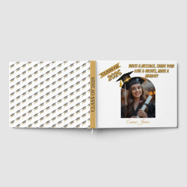 Personalized Graduation Guestbook & Wishes Book  Gästebuch
