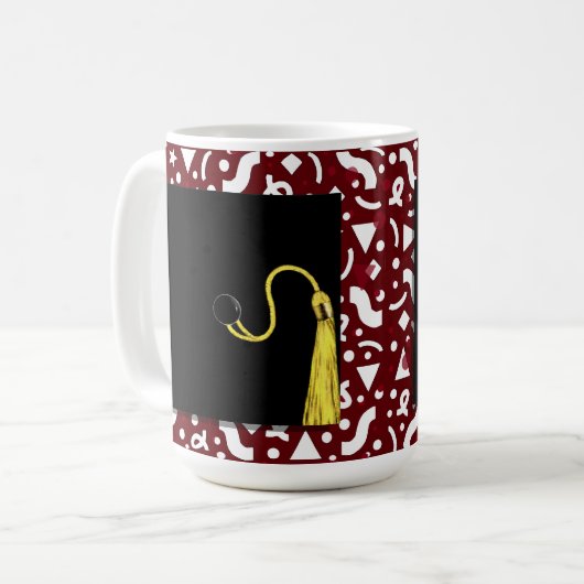 Personalized Graduation Keepsake Kaffeetasse (Vorderseite Links)