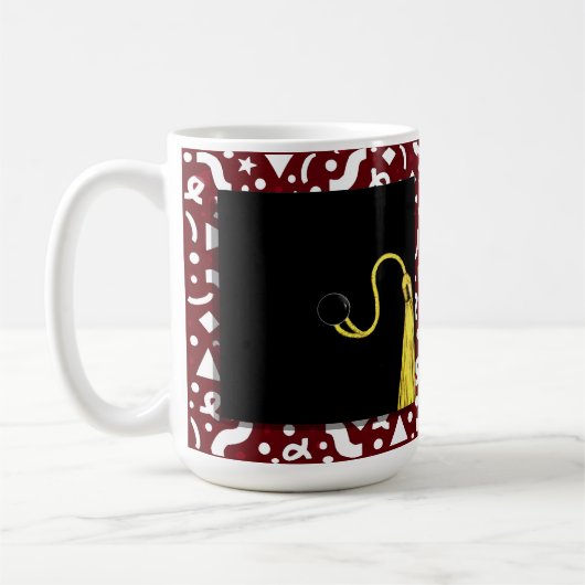 Personalized Graduation Keepsake Kaffeetasse (Links)