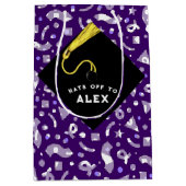 Personalized Graduation Medium Gift Bag Mittlere Geschenktüte (Vorderseite)