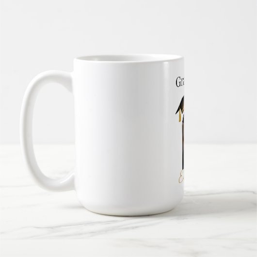 Personalized Graduation Mug – Class of 2026 Kaffeetasse (Links)