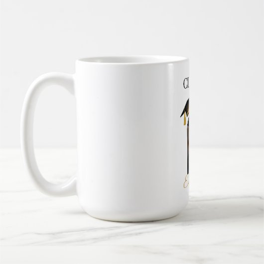 Personalized Graduation Mug – Class of 2026 Kaffeetasse (Links)