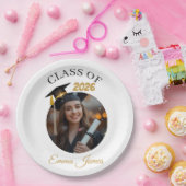 Personalized Graduation Paper Plates Class of 2026 Pappteller (Party)