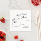 Personalized Graduation Party Napkins  Serviette (Beispiel)